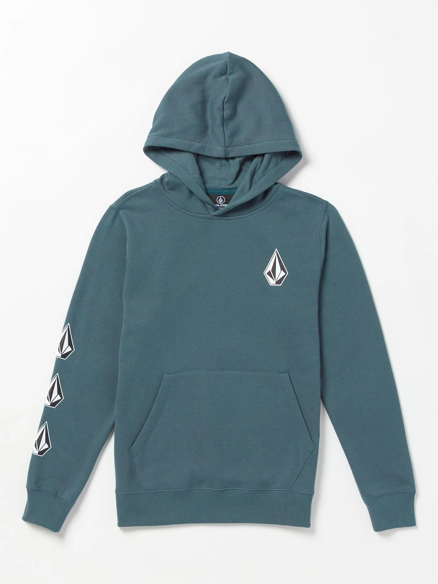 Big Boys Iconic Stone Hoodie - Dark Slate sold by Volcom