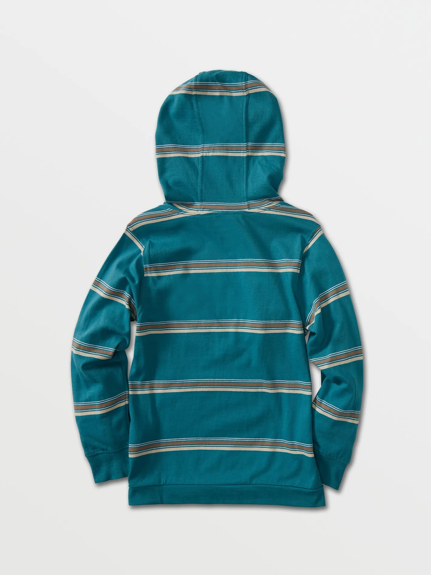 Little Boys Masone Hooded Long Sleeve Shirt - Storm Blue sold by Volcom product image thumbnail 2