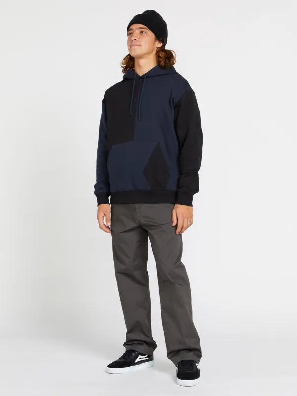 Halfstone Fleece Hoodie - Navy sold by Volcom