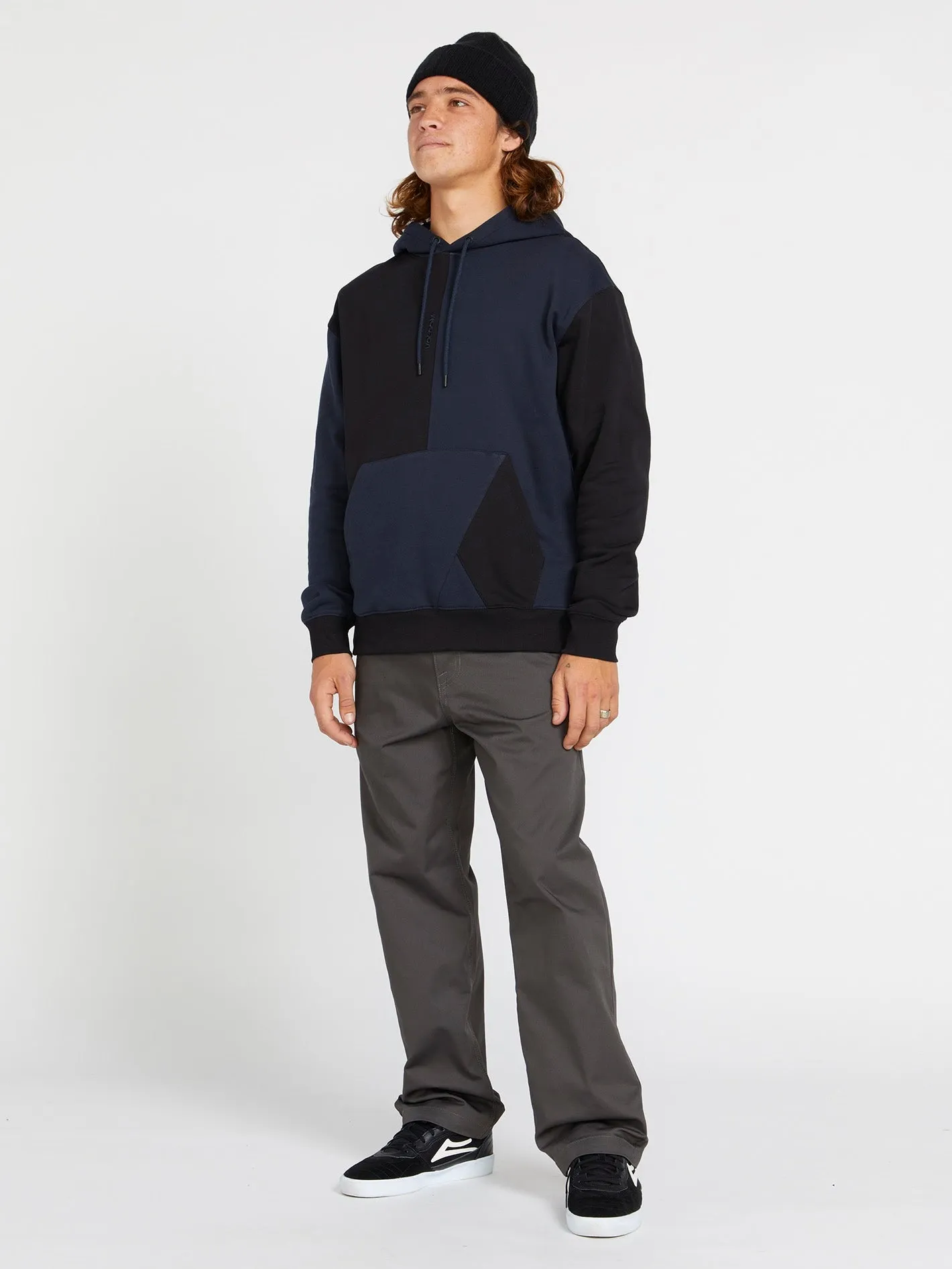 Halfstone Fleece Hoodie - Navy sold by Volcom