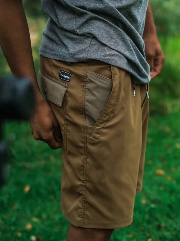 Stone Trail Master Shorts - Service Green sold by Volcom