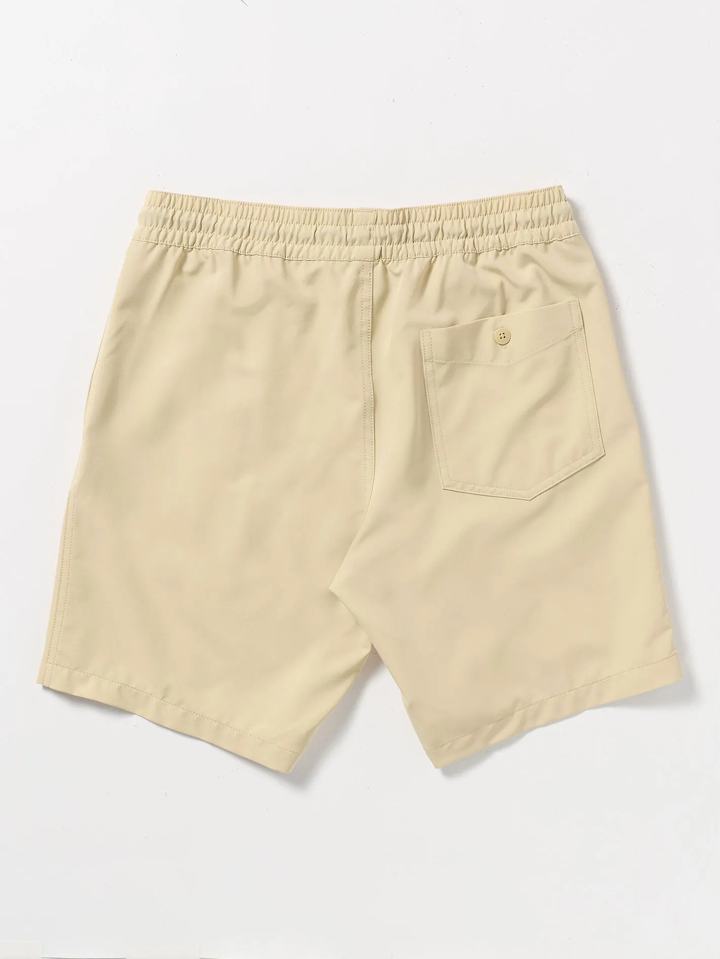 Stones Hybrid Elastic Waist Short 18" - Sand sold by Volcom product image thumbnail 2