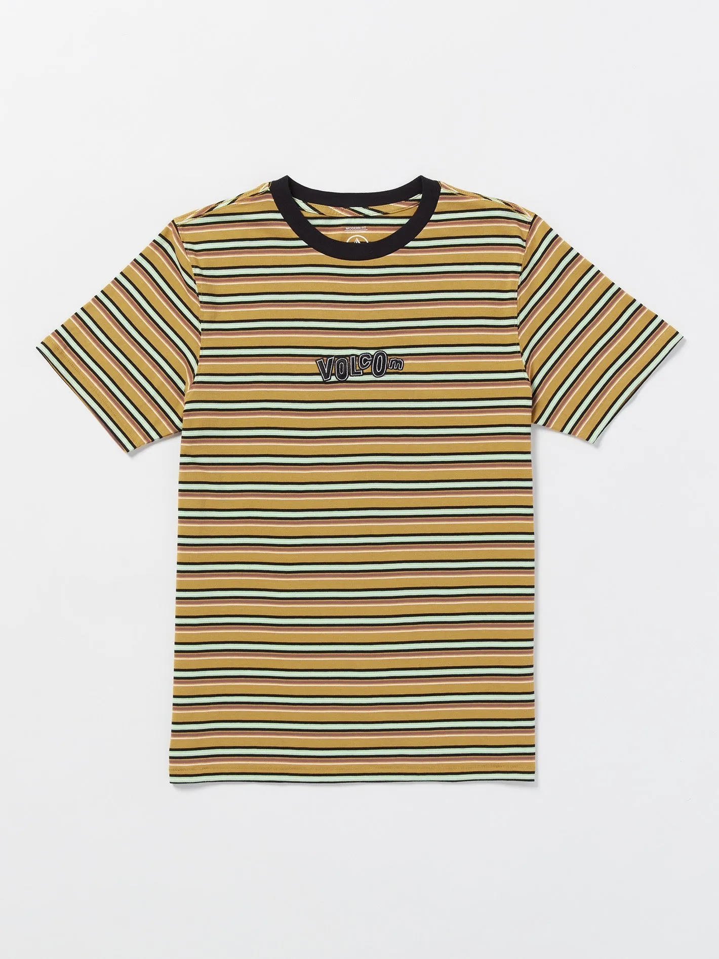 Bright N Early Crew Short Sleeve Shirt - Mustard sold by Volcom product image thumbnail 3
