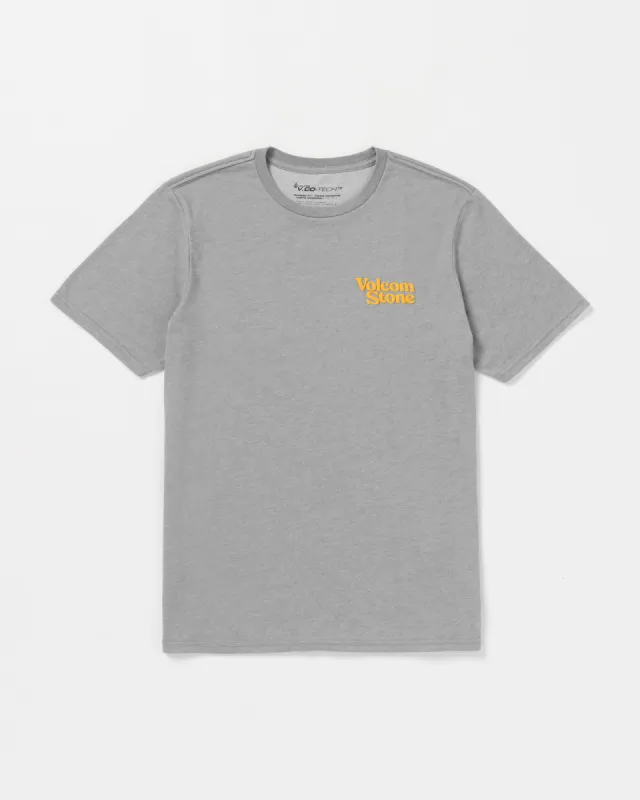 Hangin Tech Short Sleeve Tee - Heather Grey sold by Volcom