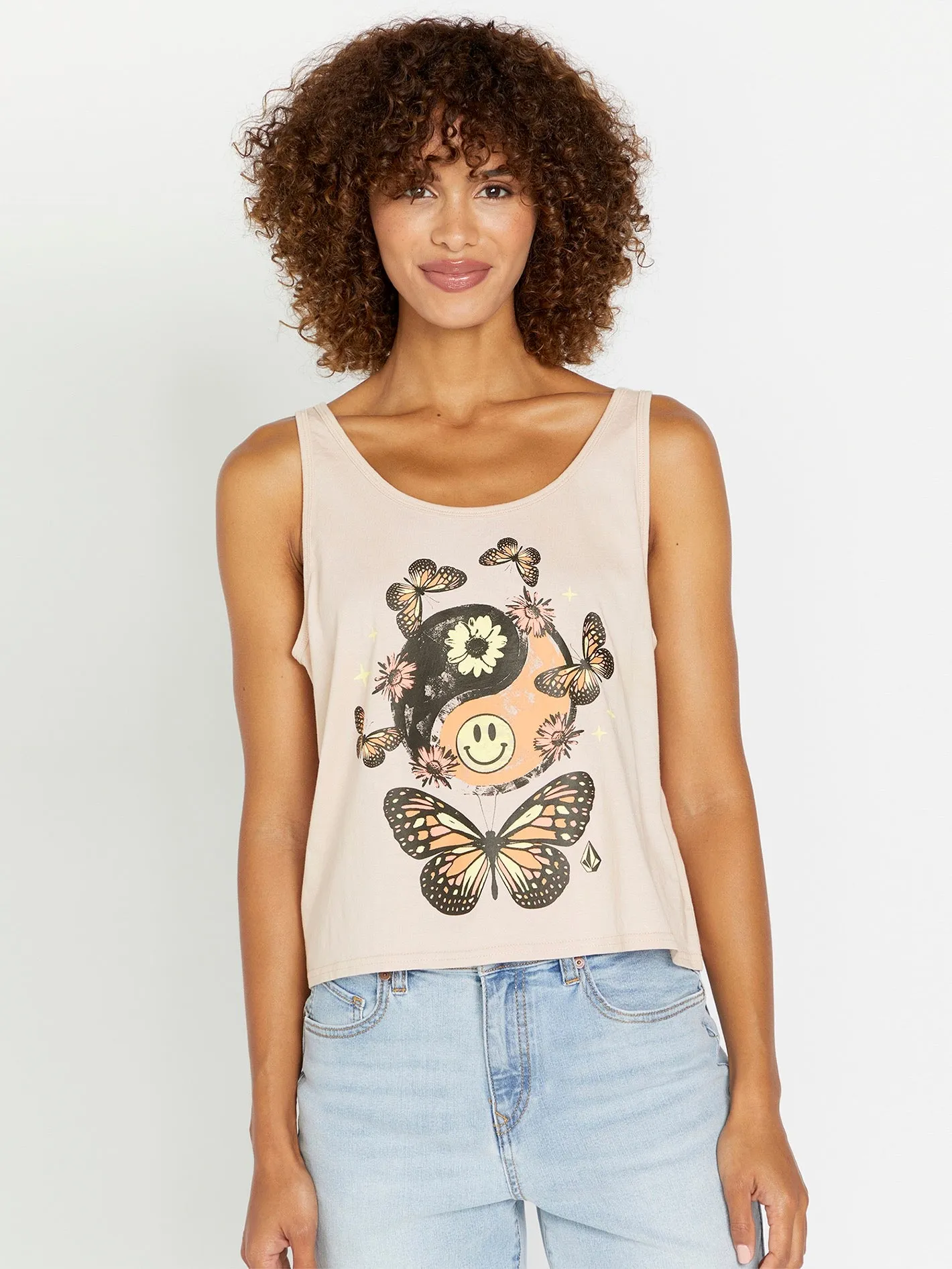 To The Bank Tank - Dusty Rose sold by Volcom product image thumbnail 3