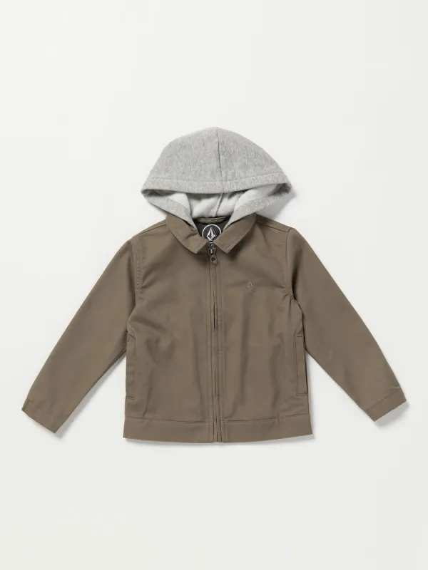 Little Boys Rexton Jacket - Mushroom sold by Volcom