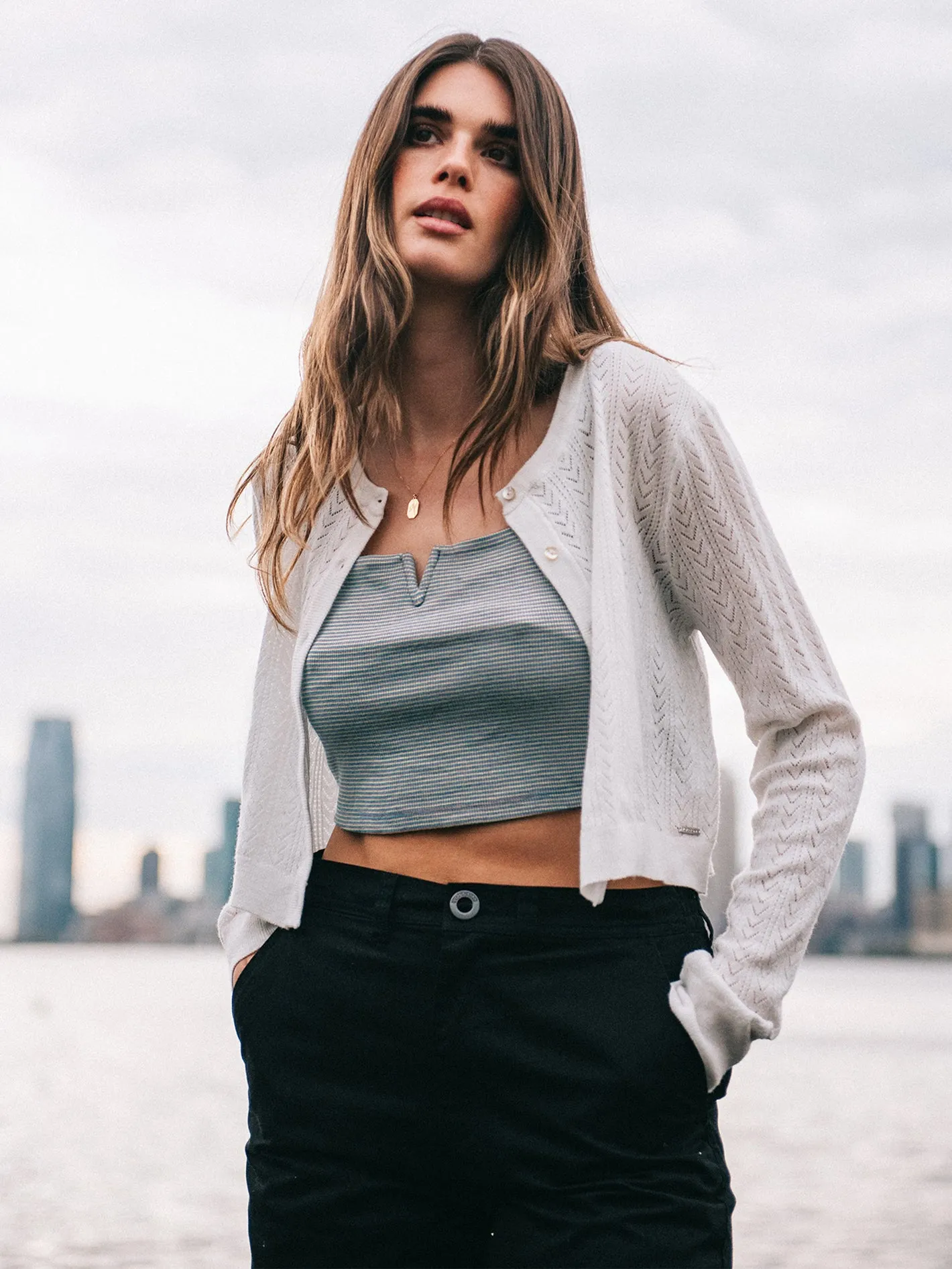 Lil Knit Tank - Multi sold by Volcom