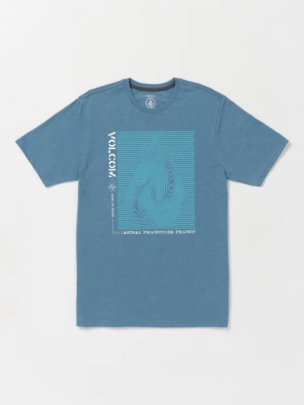 Astral Short Sleeve Tee - Indigo Ridge Heather sold by Volcom