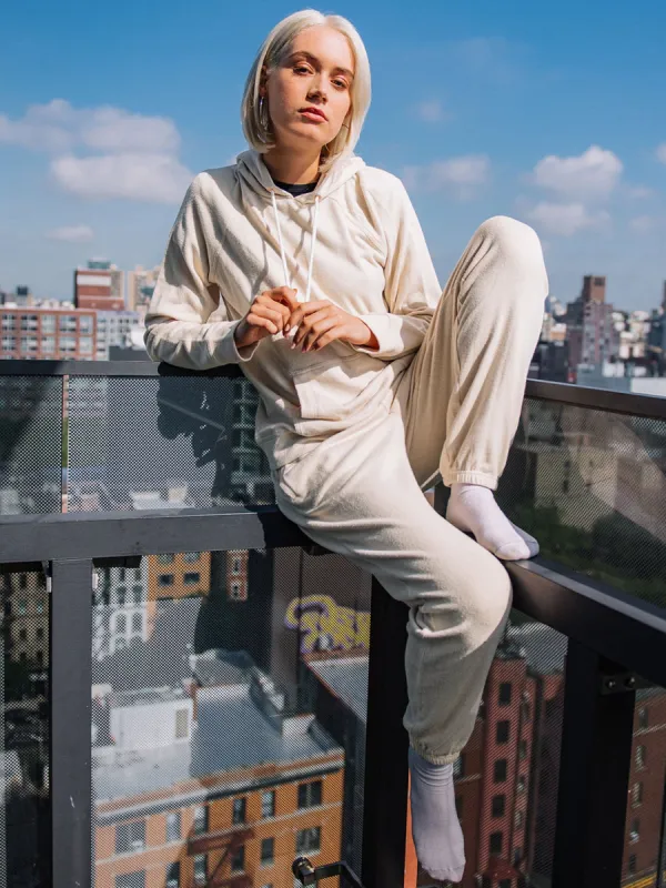Lived In Lounge Hoodie - Sand sold by Volcom