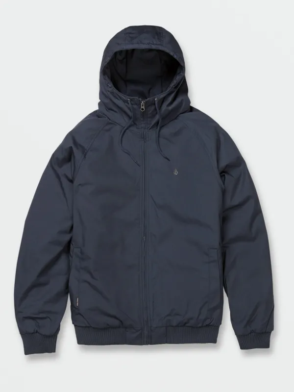 Volcom Hooded Heavy Jacket Vermano - Giubbotto Uomo Con Cappuccio E Zip | Pesante, Fodera Interna E Tasche