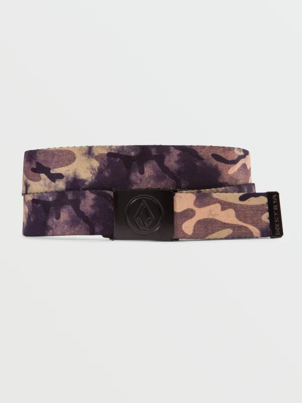Circle Web Belt - Covert Green sold by Volcom