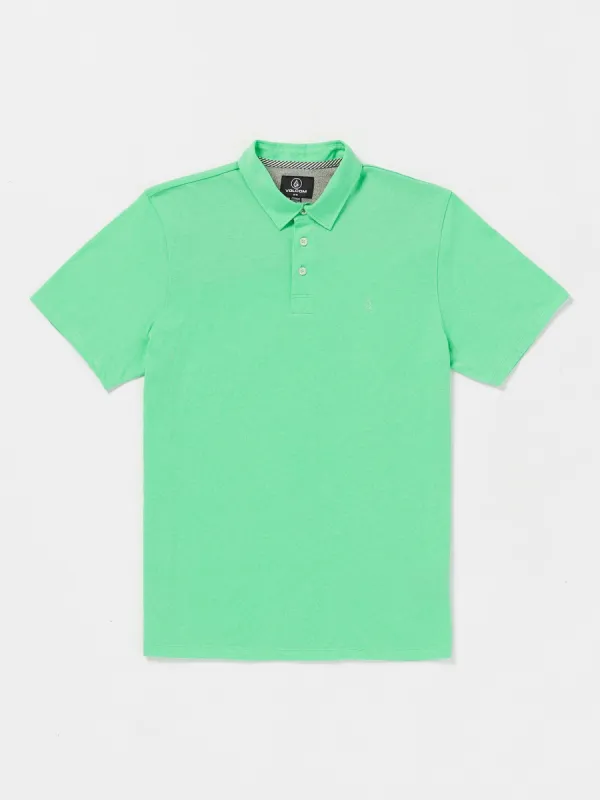 Wowzer Polo Short Sleeve Shirt - Mysto Green sold by Volcom