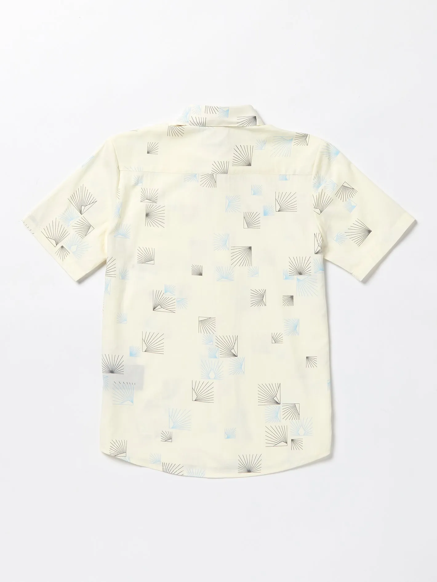 Big Boys Scaler Stone Short Sleeve Shirt - Dirty White sold by Volcom product image thumbnail 2