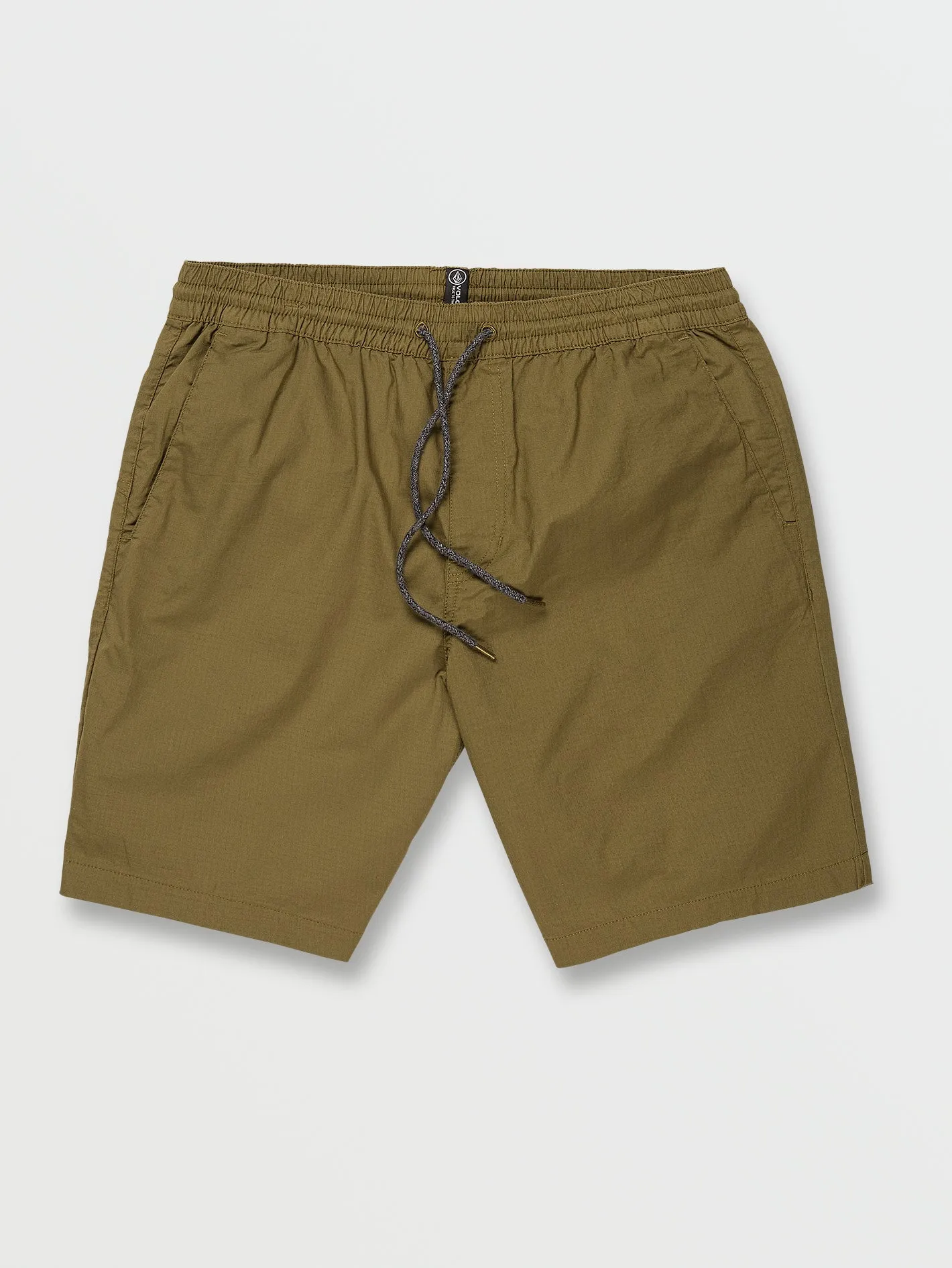 Frickin Mix Elastic Waist Shorts - Old Mill sold by Volcom
