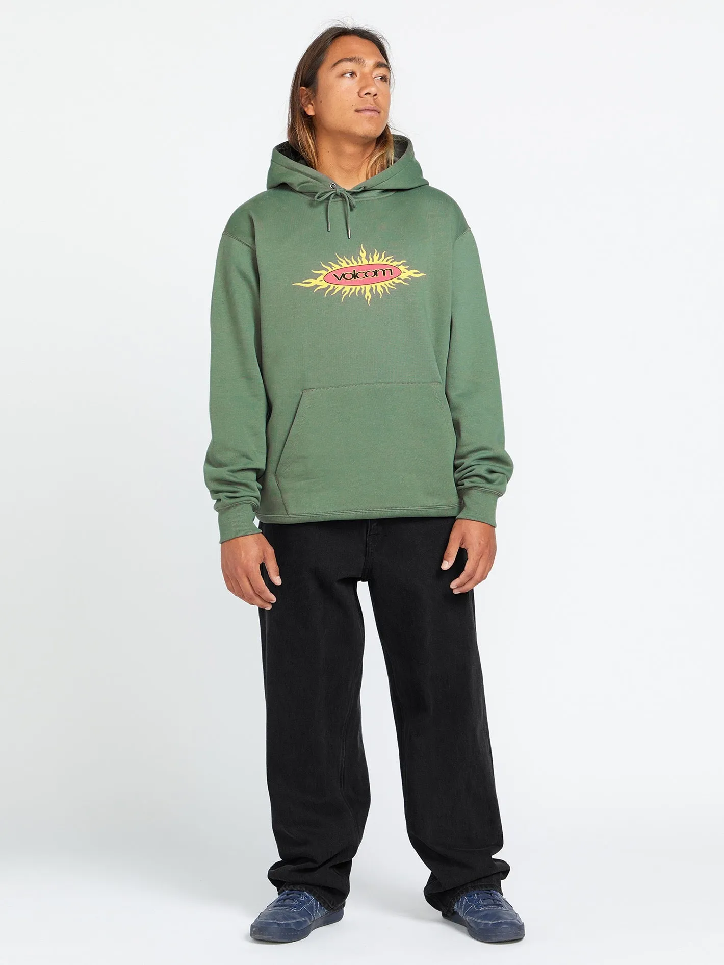 Nu Sun Pullover Sweatshirt - Fir Green sold by Volcom product image thumbnail 3