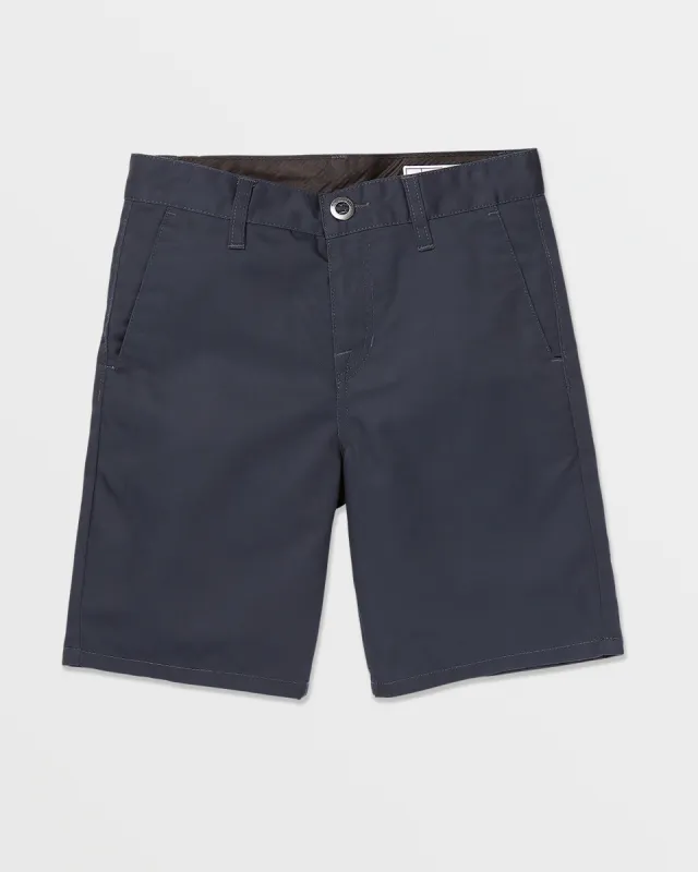 Big Boys Frickin Chino Shorts - Navy sold by Volcom
