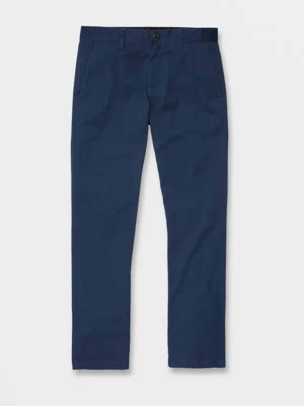 Frickin Modern Stretch Chino Pants - Baja Indigo sold by Volcom