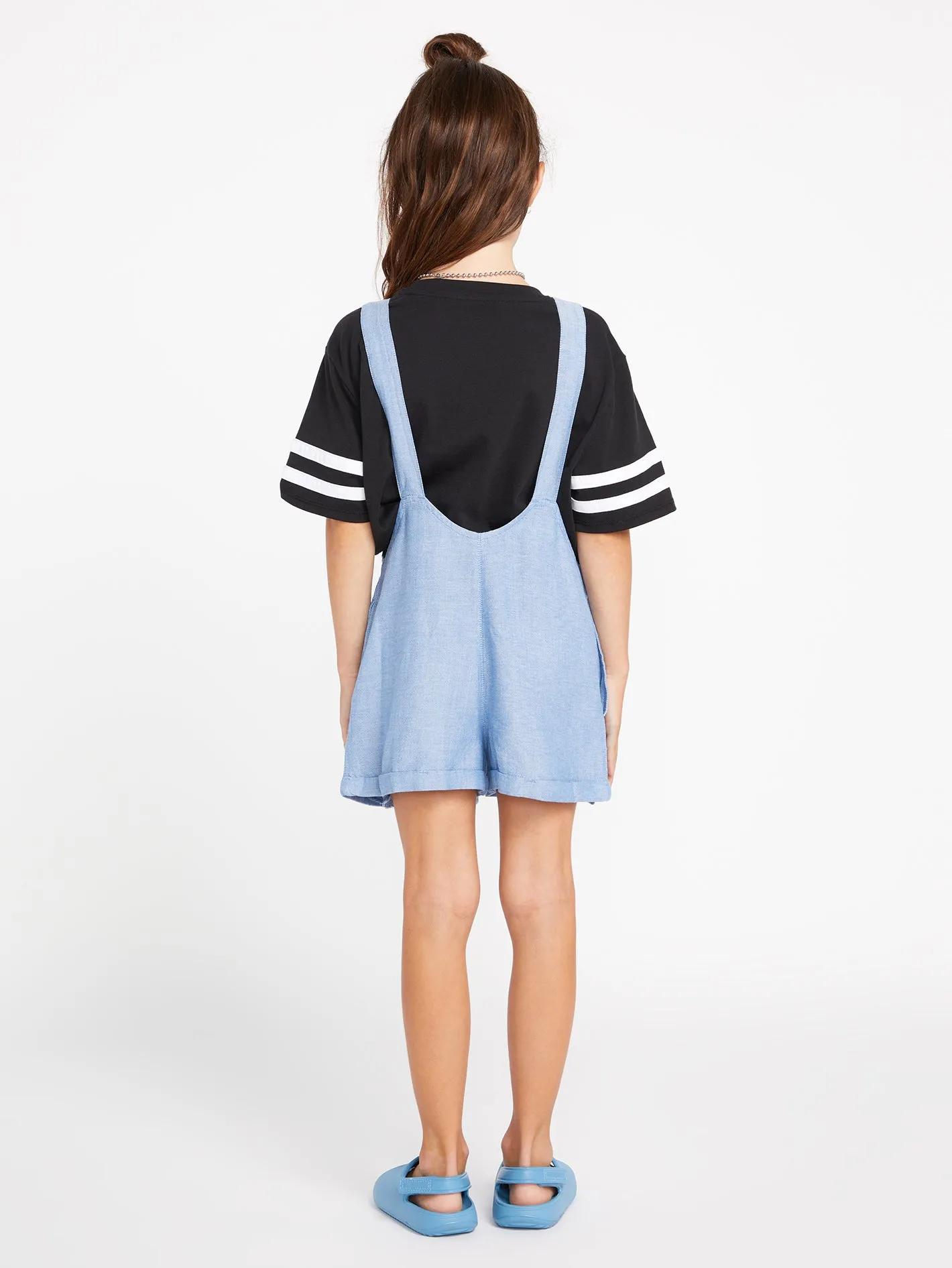 Girls Sunday Strut Romper - Blue Bird sold by Volcom product image thumbnail 4