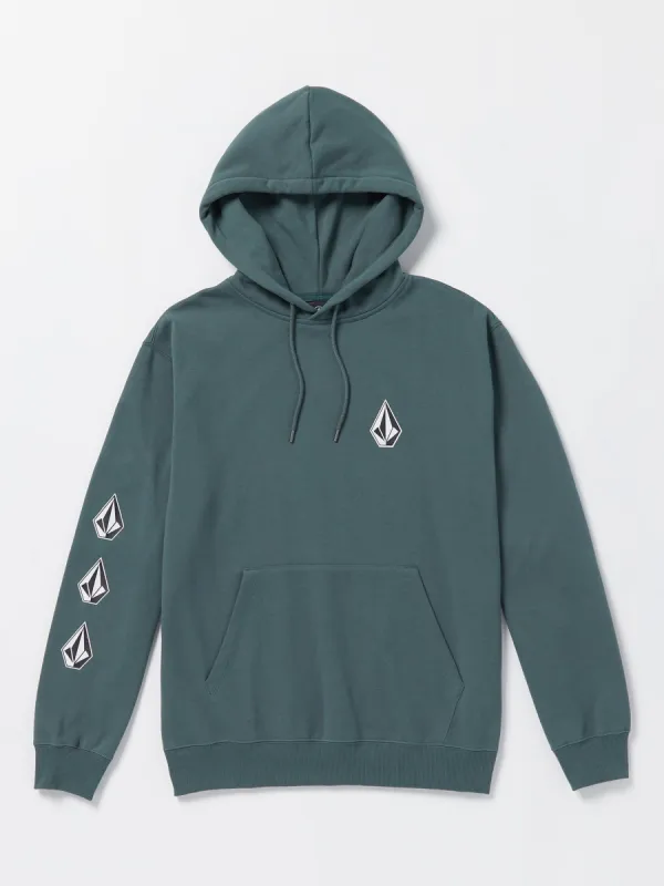 Iconic Stone Hoodie - Dark Slate sold by Volcom