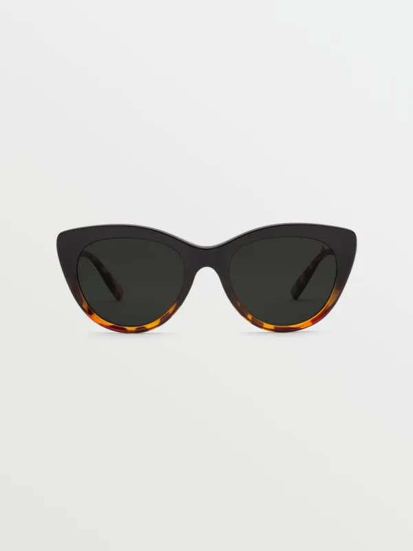Eyeeye Stone Sunglasses - Gloss Darkside/Gray Polar sold by Volcom