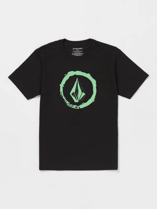 Circle Stone Short Sleeve Tee - Black sold by Volcom