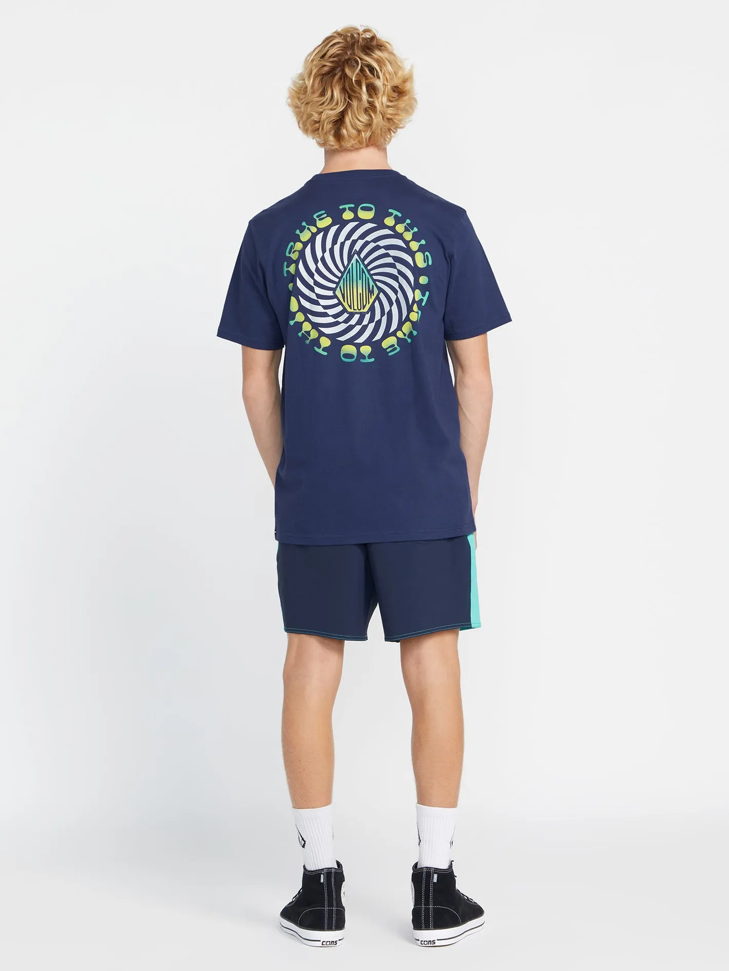 Iron91 Short Sleeve Tee - Estate Blue sold by Volcom product image thumbnail 4
