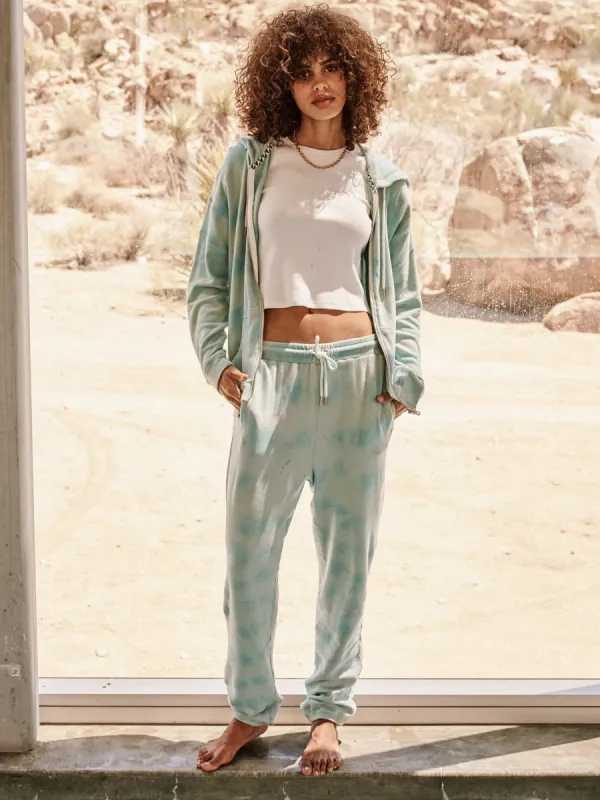 Lived In Lounge Fleece Pant - Blue Fog sold by Volcom
