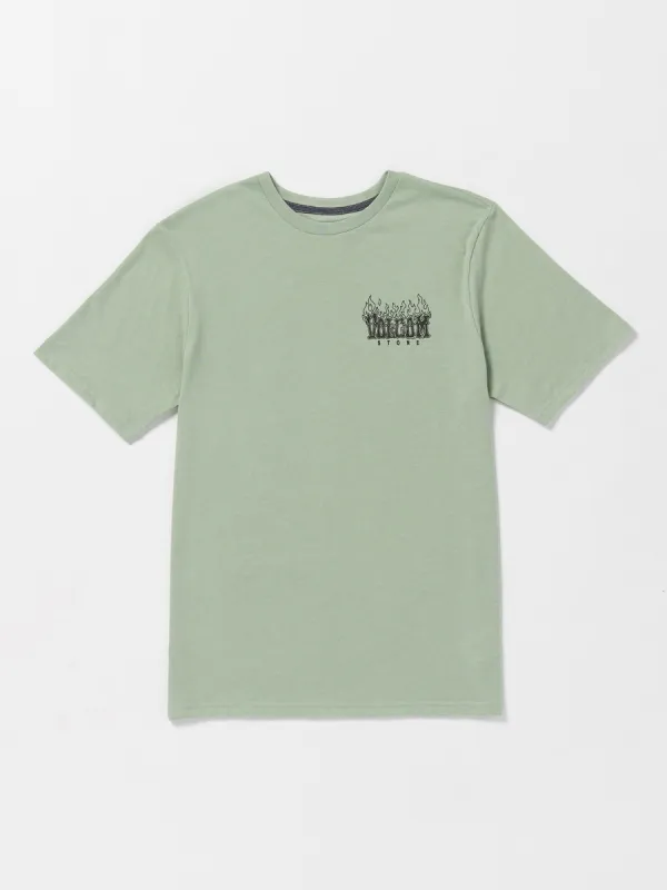 Scorps Short Sleeve Tee - Slate Heather sold by Volcom