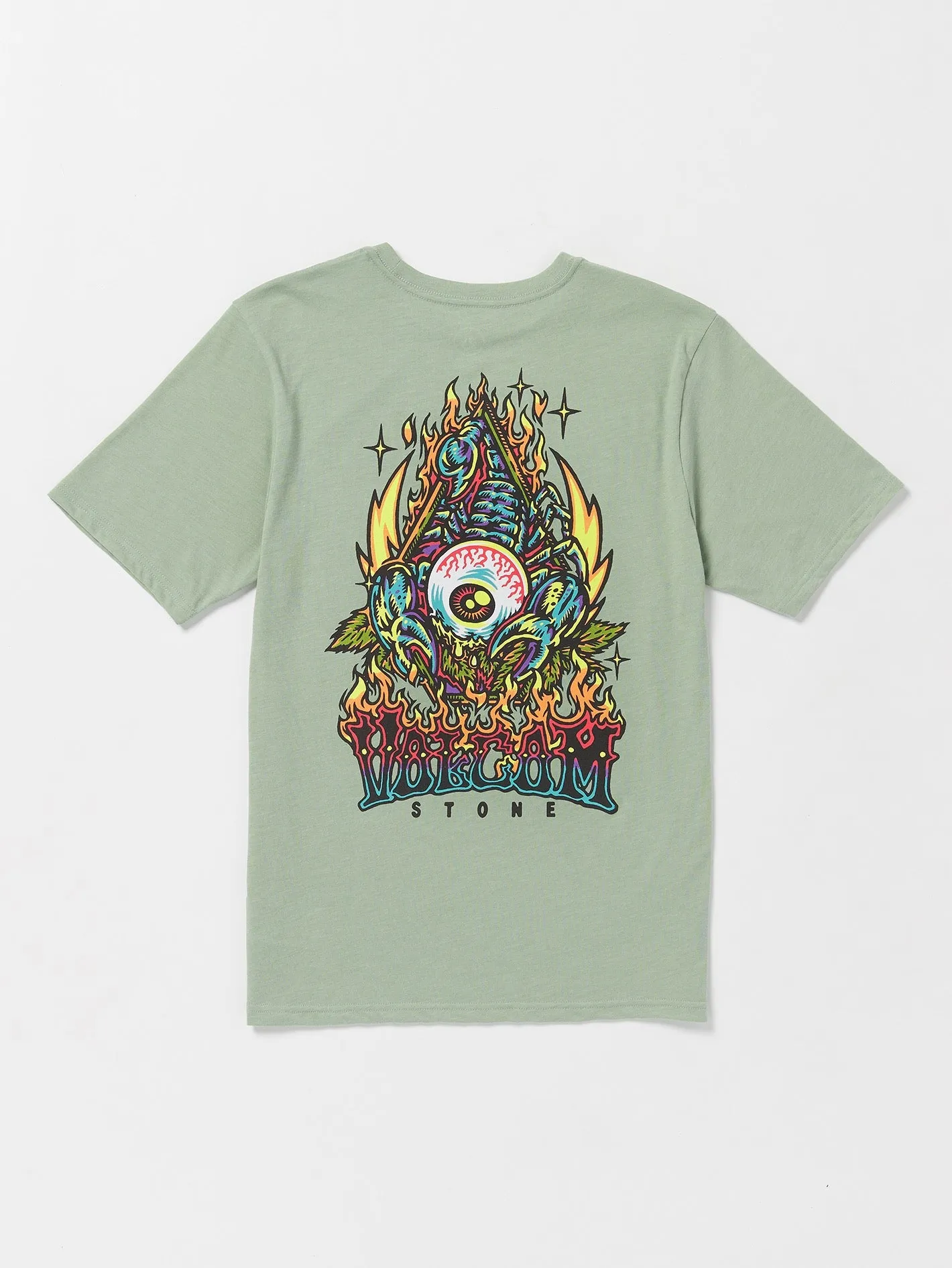 Scorps Short Sleeve Tee - Slate Heather sold by Volcom product image thumbnail 2