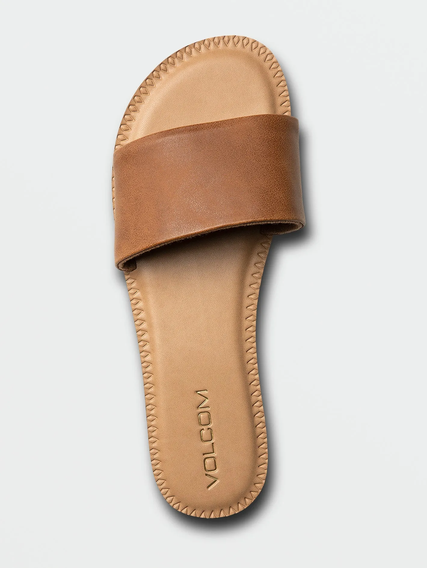 Simple Slide Sandals - Tan sold by Volcom product image thumbnail 3