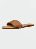 Simple Slide Sandals - Tan sold by Volcom