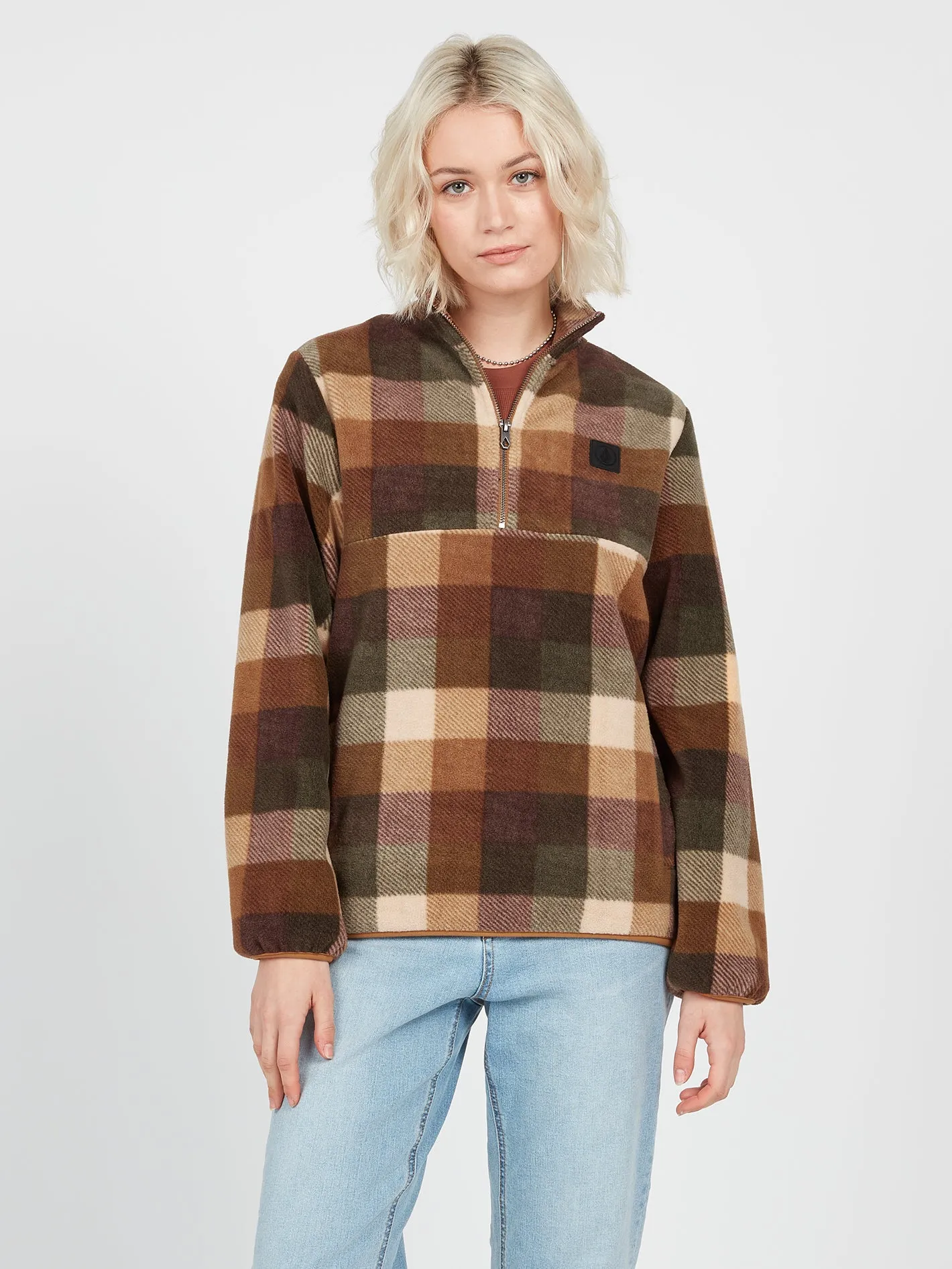 Pheelin It Mock Neck - Bronze sold by Volcom product image thumbnail 2