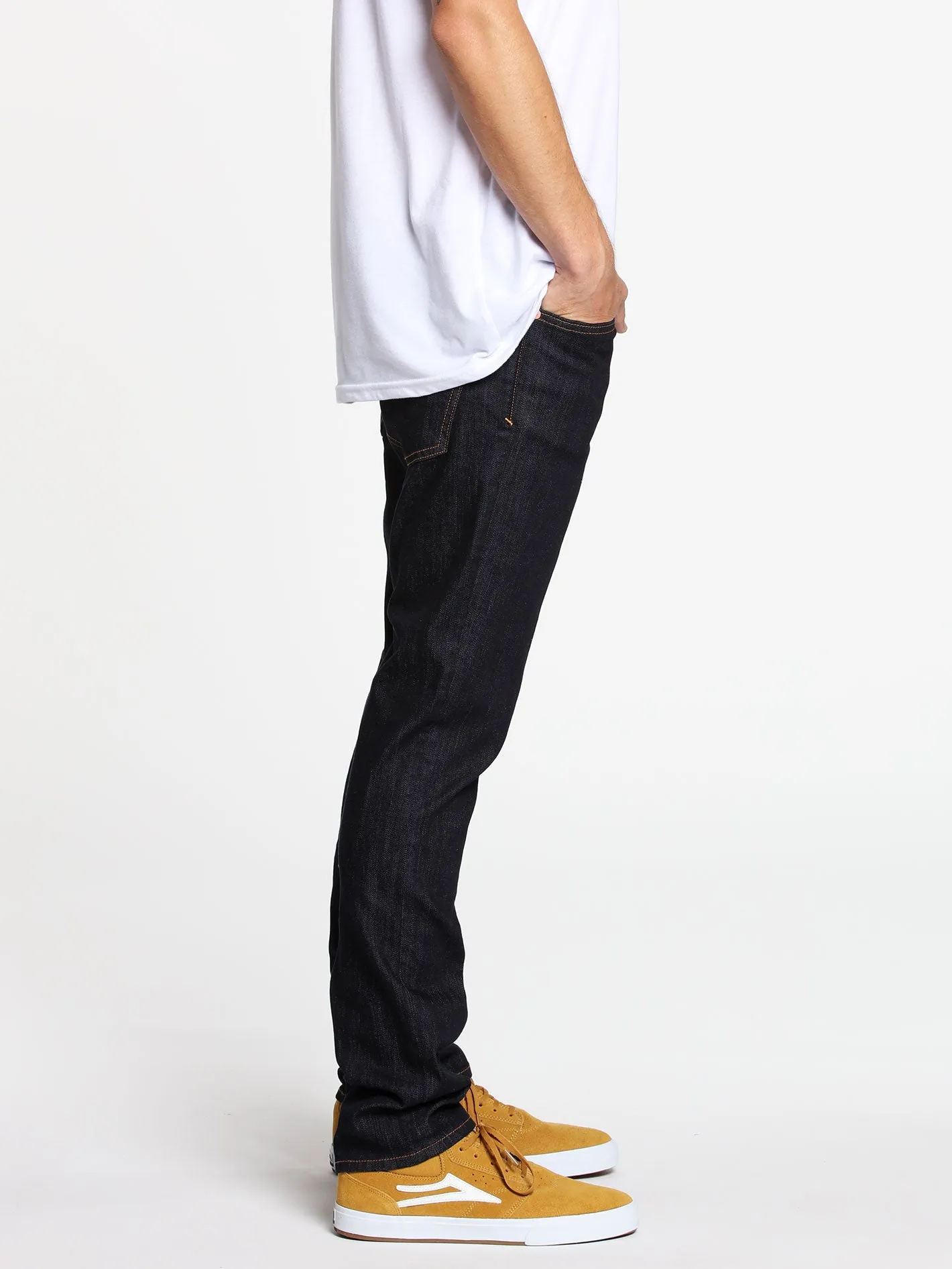 2X4 Skinny Fit Jeans - Rinse sold by Volcom product image thumbnail 5