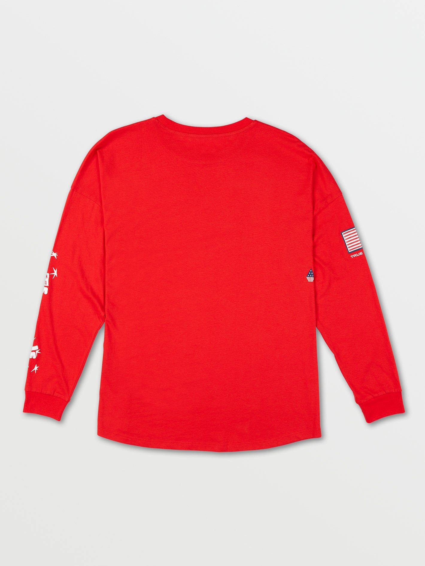 USST Long Sleeve Tee - Red (2022) sold by Volcom product image thumbnail 2