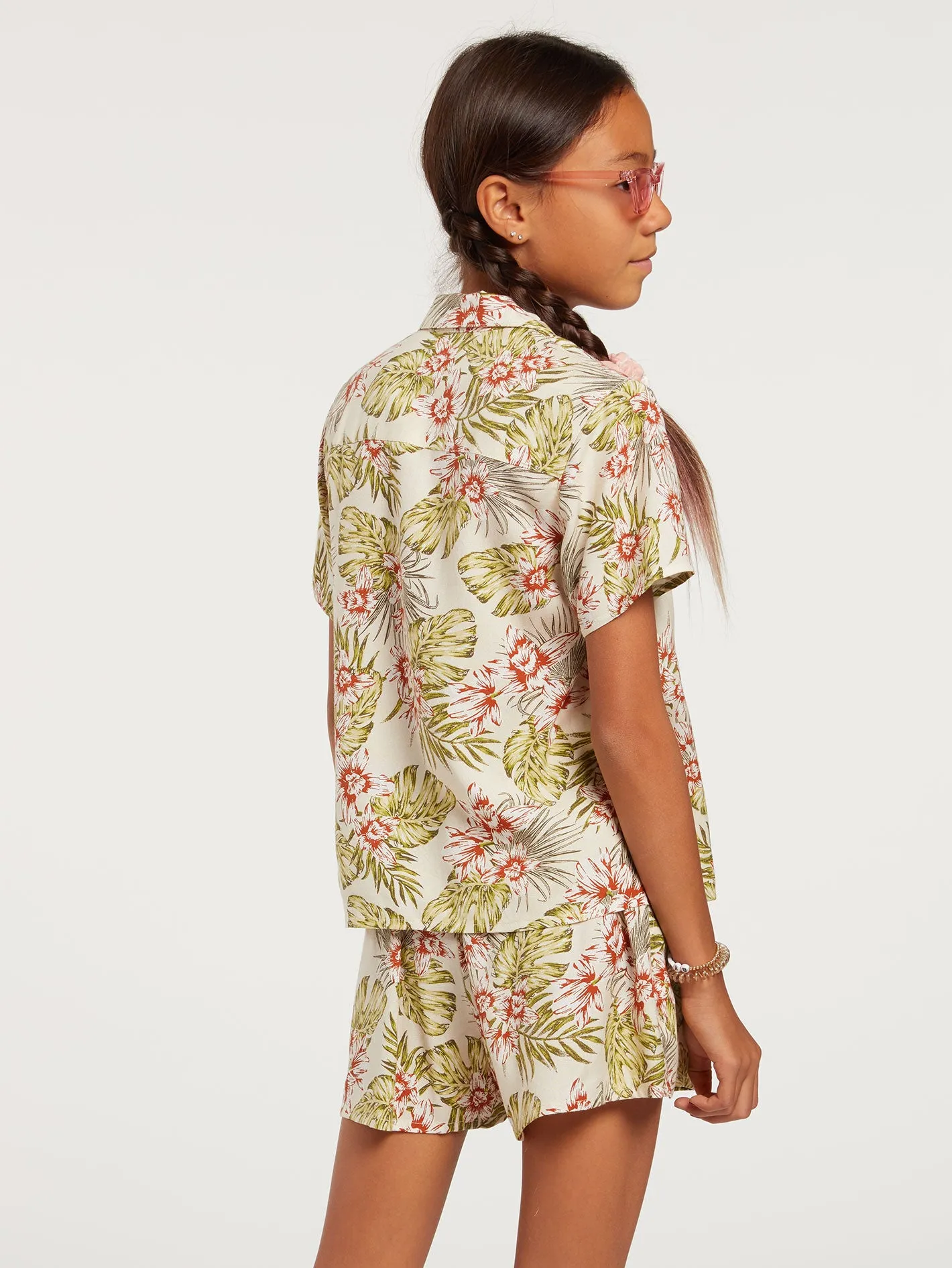 Big Girls Not Real Shore Short Sleeve Top - Green Tea sold by Volcom product image thumbnail 2