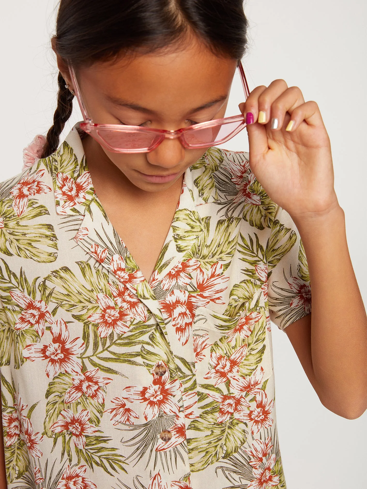 Big Girls Not Real Shore Short Sleeve Top - Green Tea sold by Volcom product image thumbnail 3