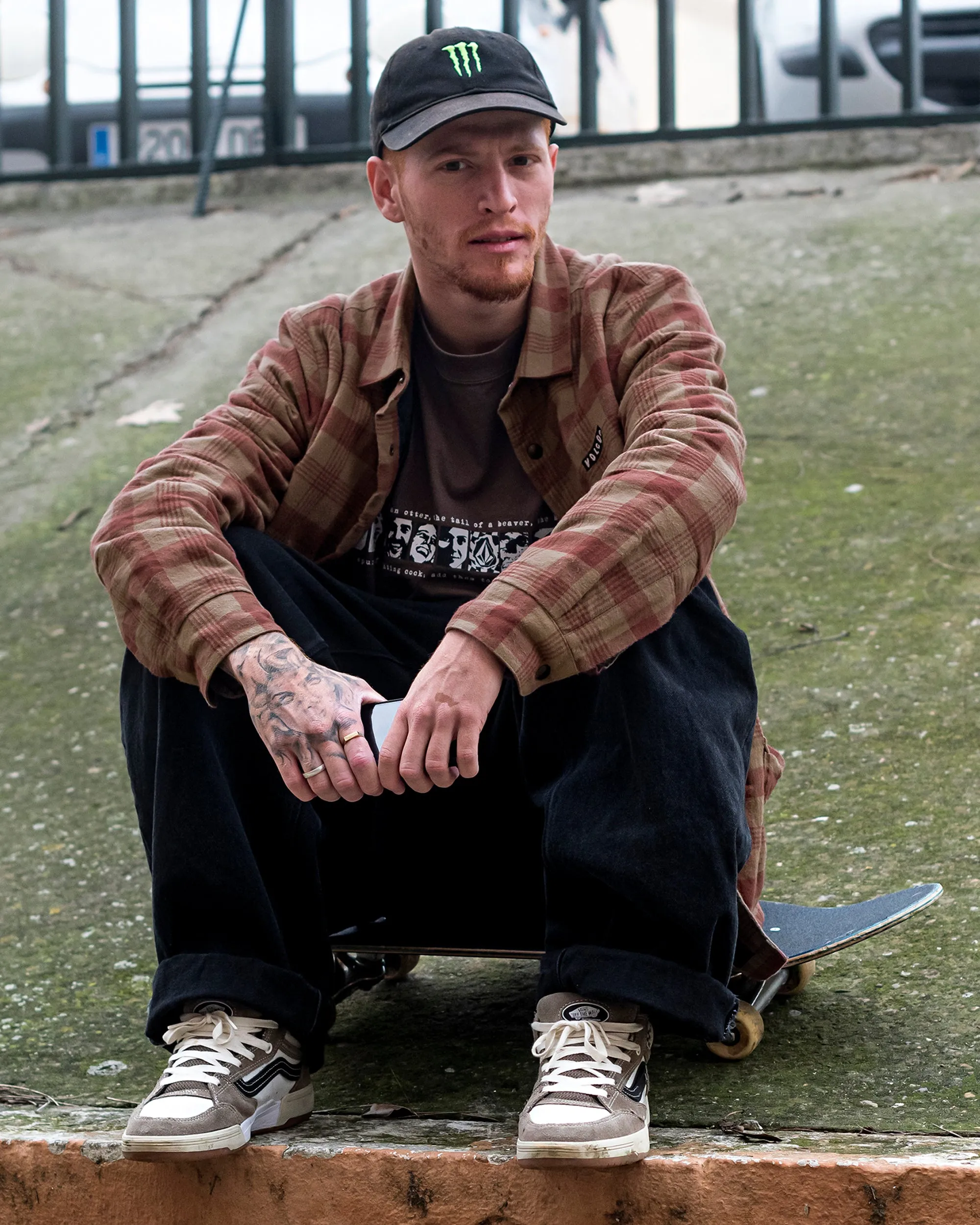 Stradostone Lined Long Sleeve Shirt - Teak sold by Volcom product image thumbnail 2