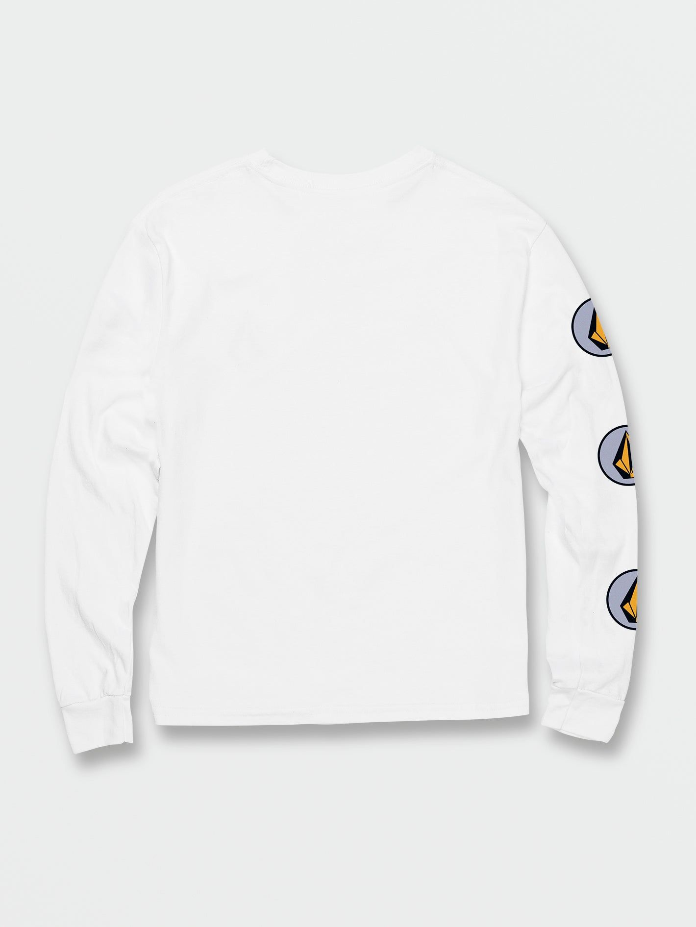 Big Boys Delmarkey Long Sleeve Tee - White sold by Volcom product image thumbnail 2