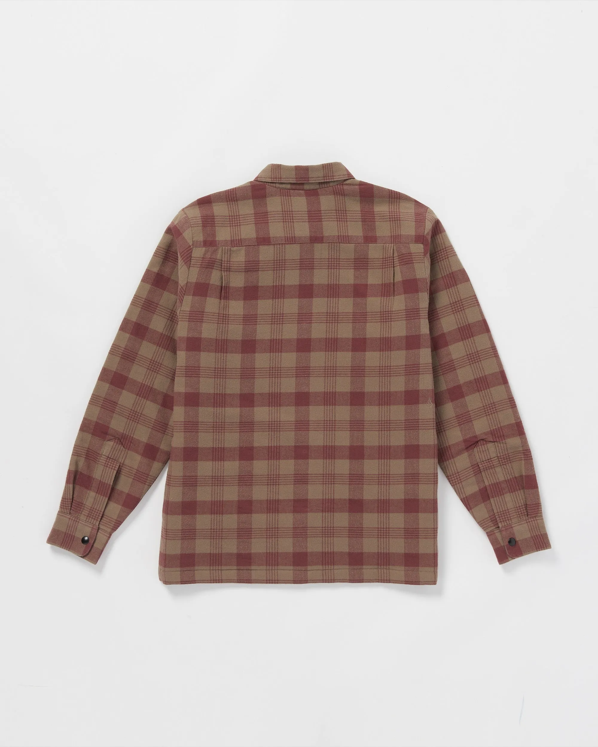 Stradostone Lined Long Sleeve Shirt - Teak sold by Volcom product image thumbnail 3