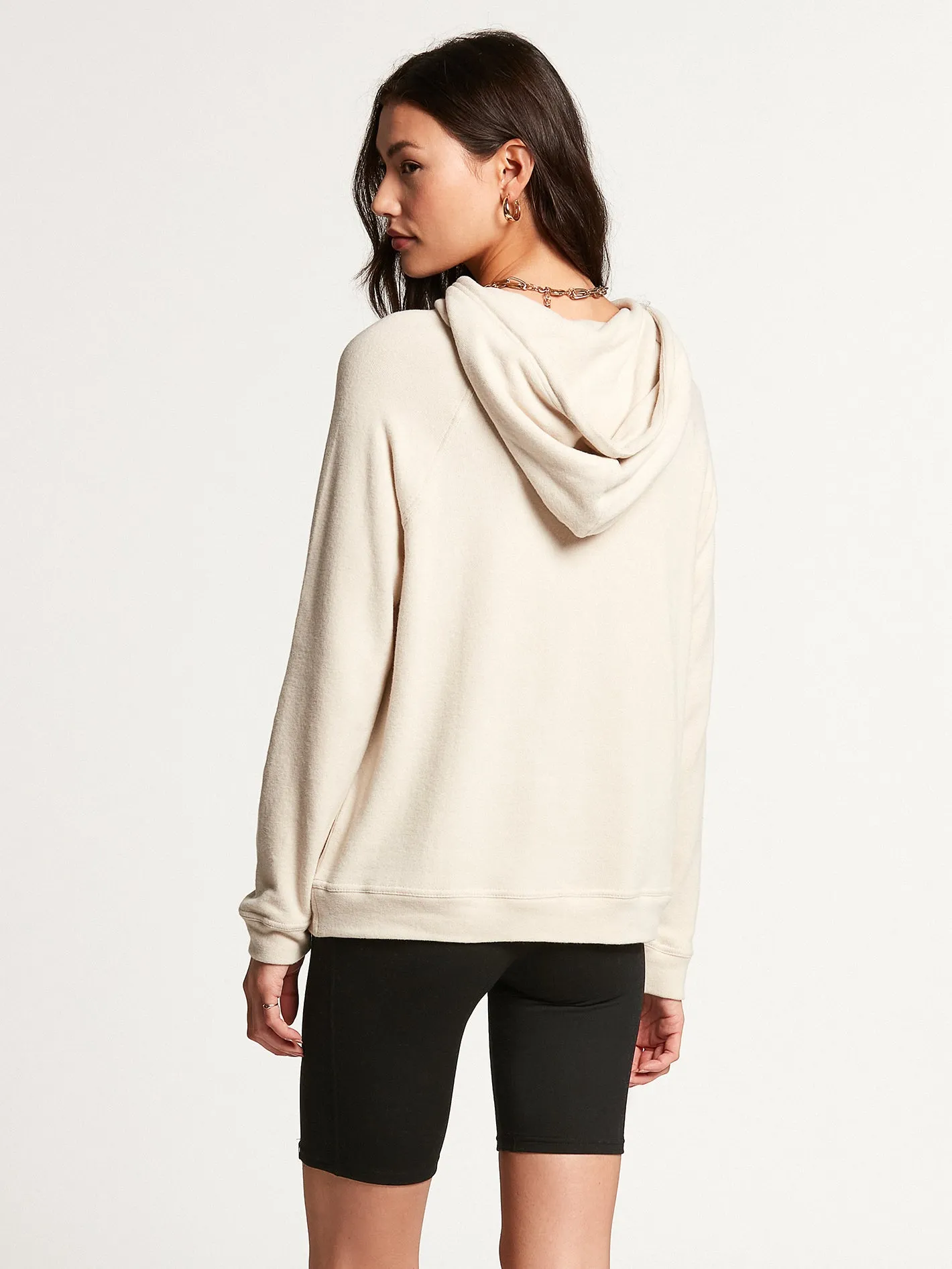 Lived In Lounge Hoodie - Cream sold by Volcom product image thumbnail 2