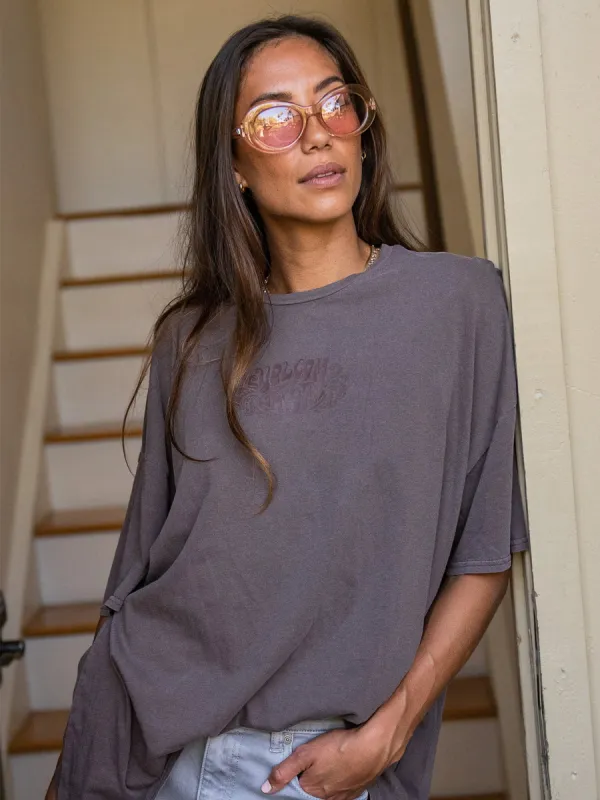 Stoned Sunglasses - Gloss Quail Feather/Pink sold by Volcom