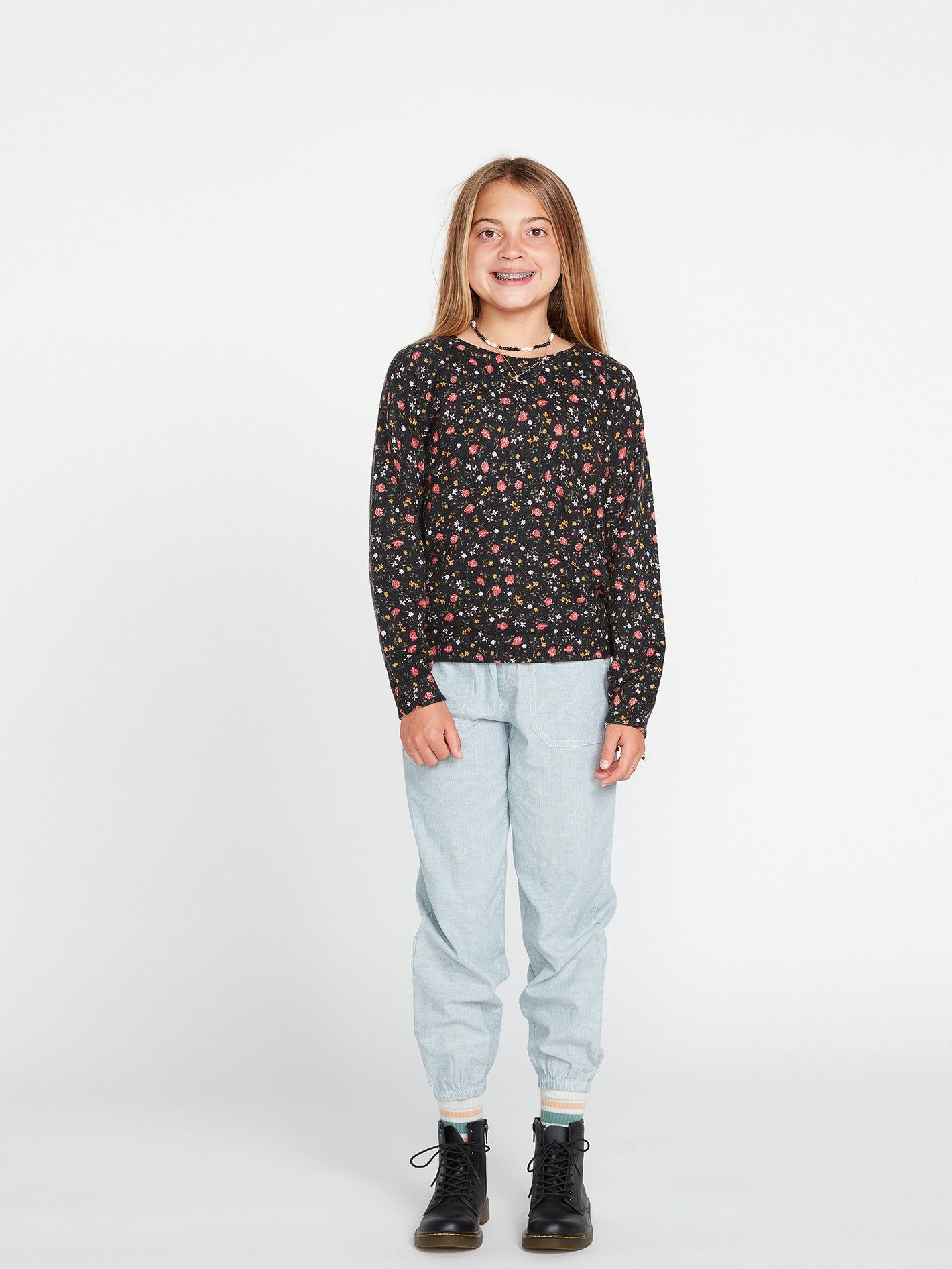 Girls Over N Out Sweater - Black sold by Volcom