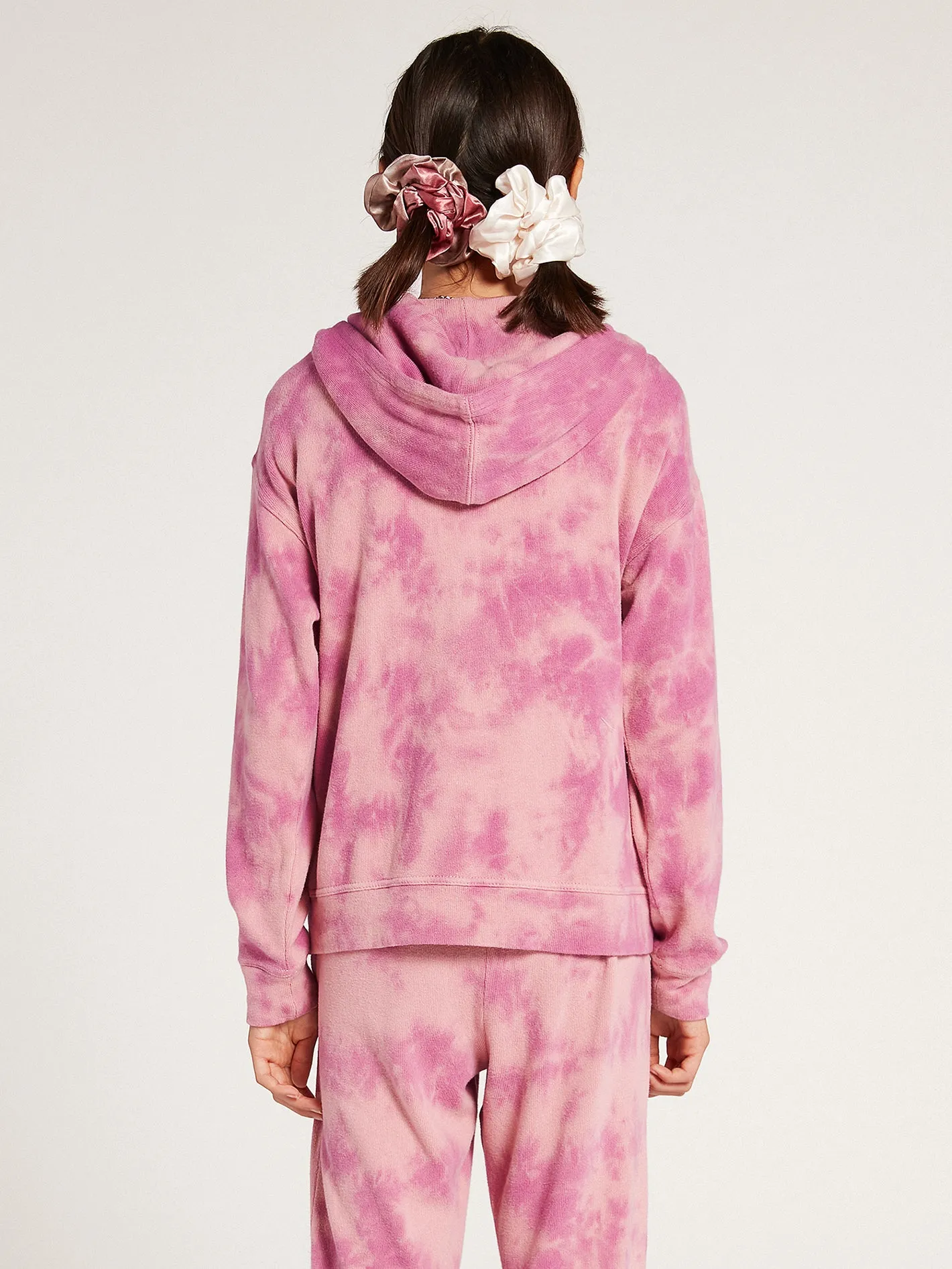 Big Girls Lived In Lounge Zip Fleece - Faded Mauve sold by Volcom product image thumbnail 2