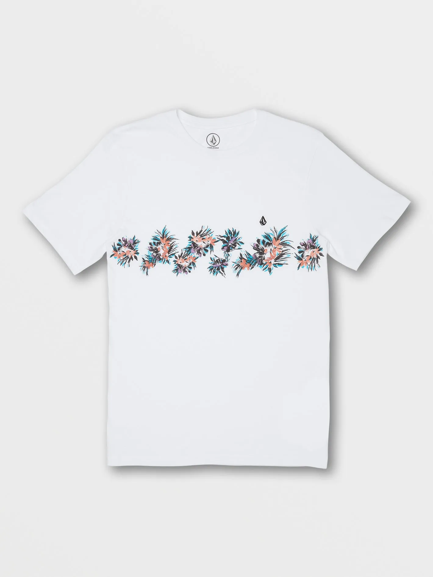 Parables Crew Tee - White Combo sold by Volcom