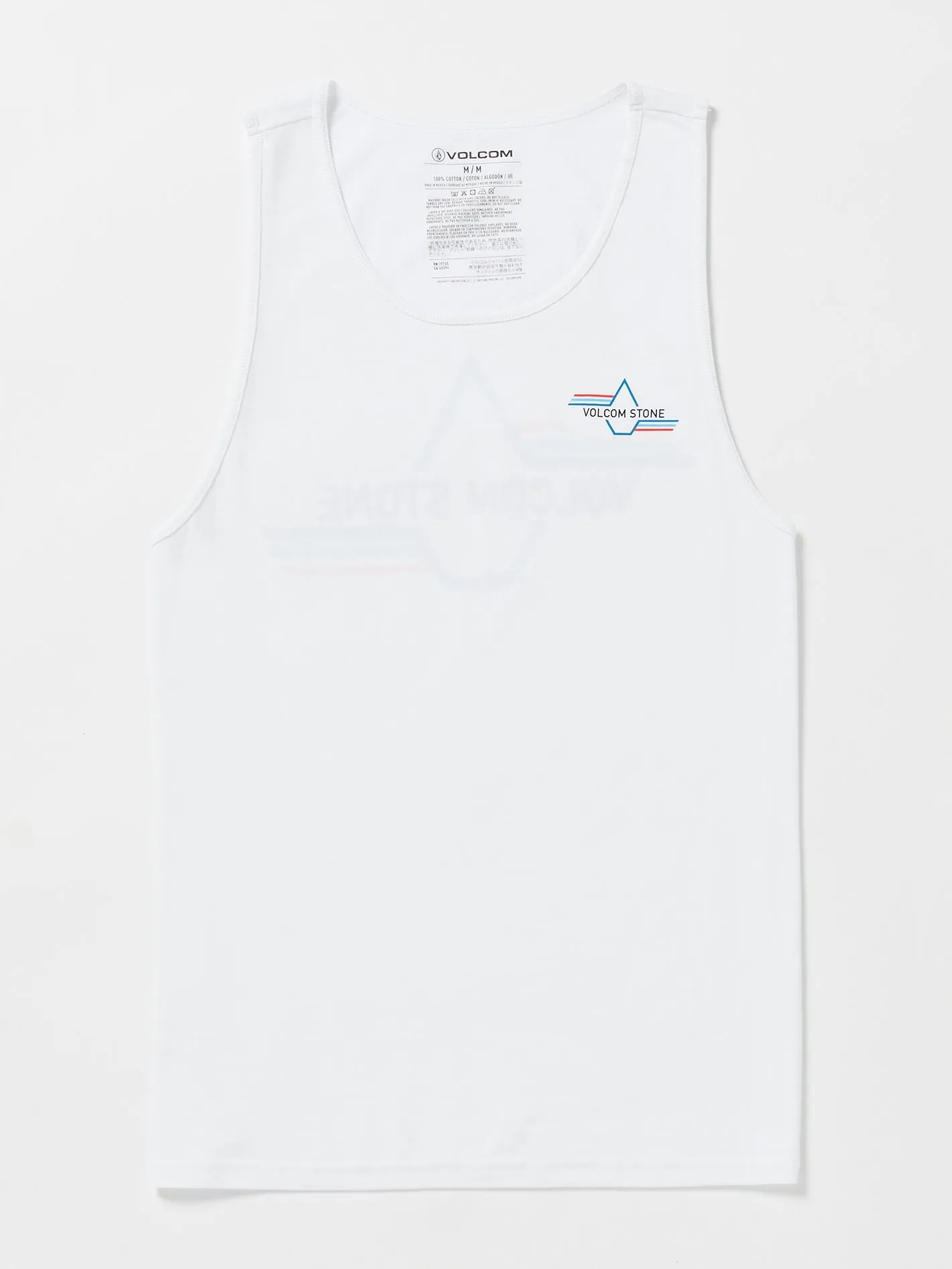 Stone Tanker Tank - White sold by Volcom