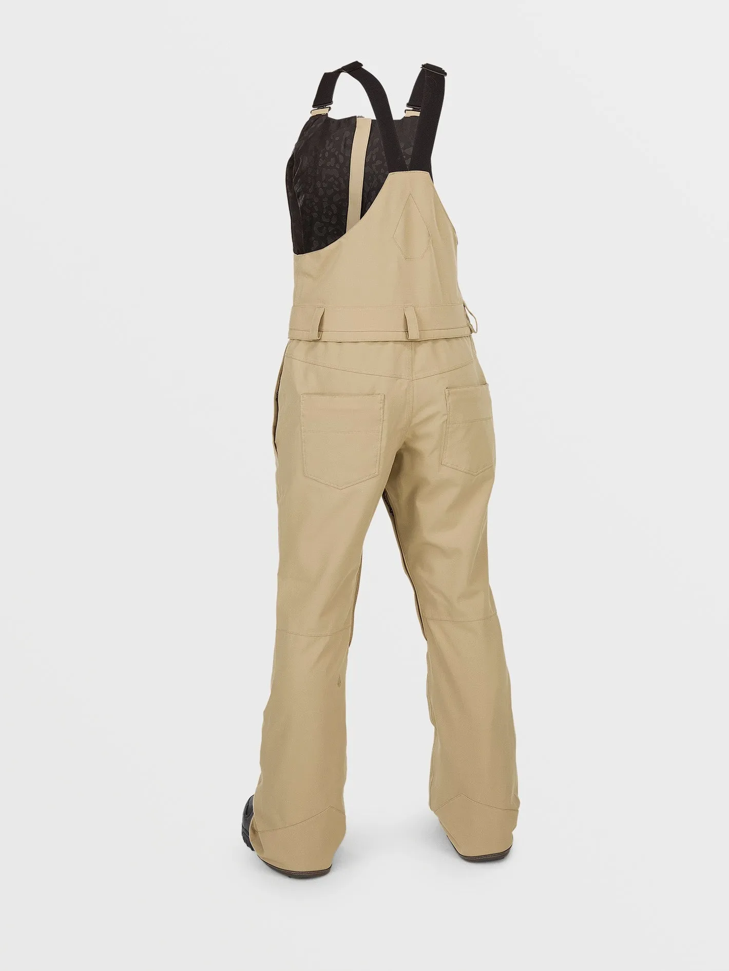 Womens Swift Bib Overalls - Dark Khaki sold by Volcom product image thumbnail 4
