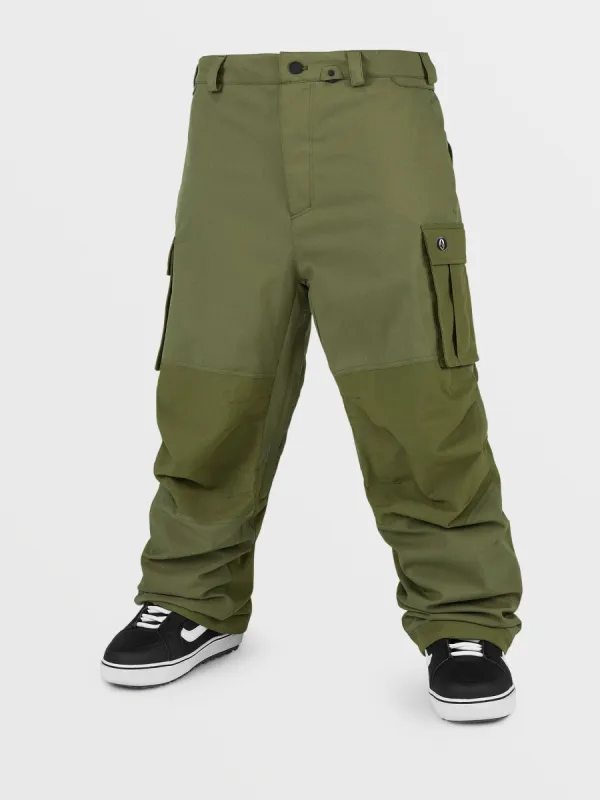 Mens Nwrk Baggy Pants - Military sold by Volcom