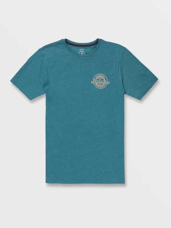 Initial Short Sleeve Tee - Carribean Heather sold by Volcom