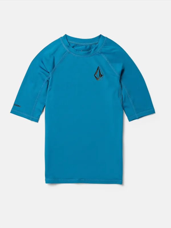 Big Boys Lido Short Sleeve Shirt - Tidal Blue sold by Volcom