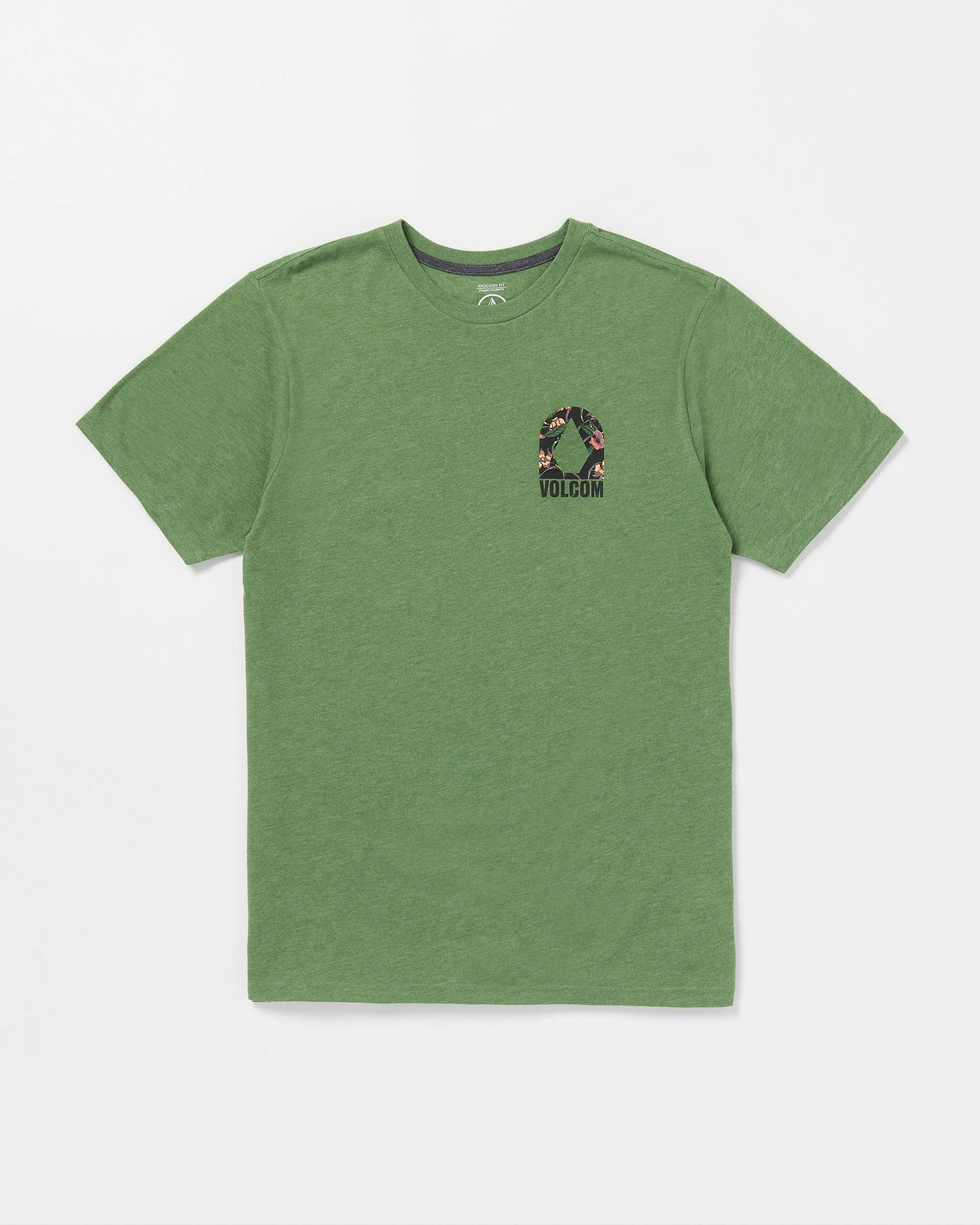 Filler Up Short Sleeve Tee - Ivy Heather sold by Volcom